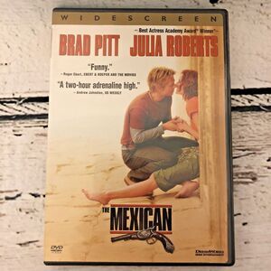 The Mexican (DVD, 2001, Widescreen) Brad Pitt, Julia Roberts,‎ James Gandolfini